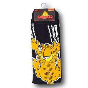 3/$20 Garfield The Cat Funny Novelty Crew Socks - NWT